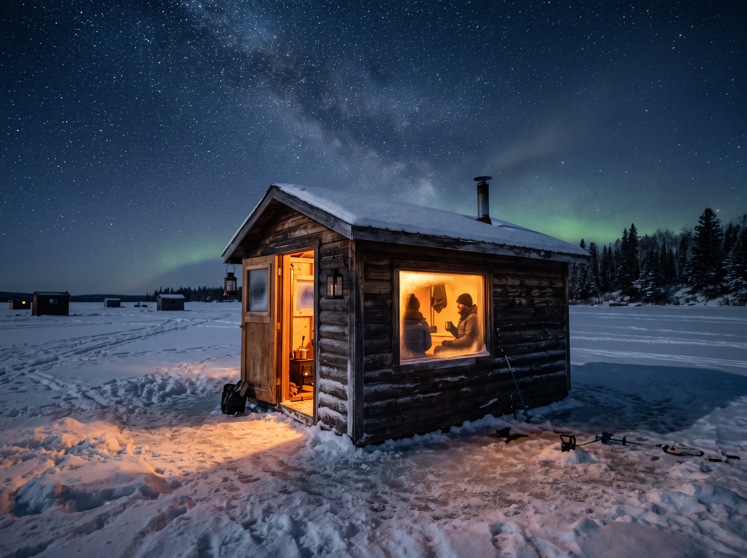 Ice Fishing Night Experience